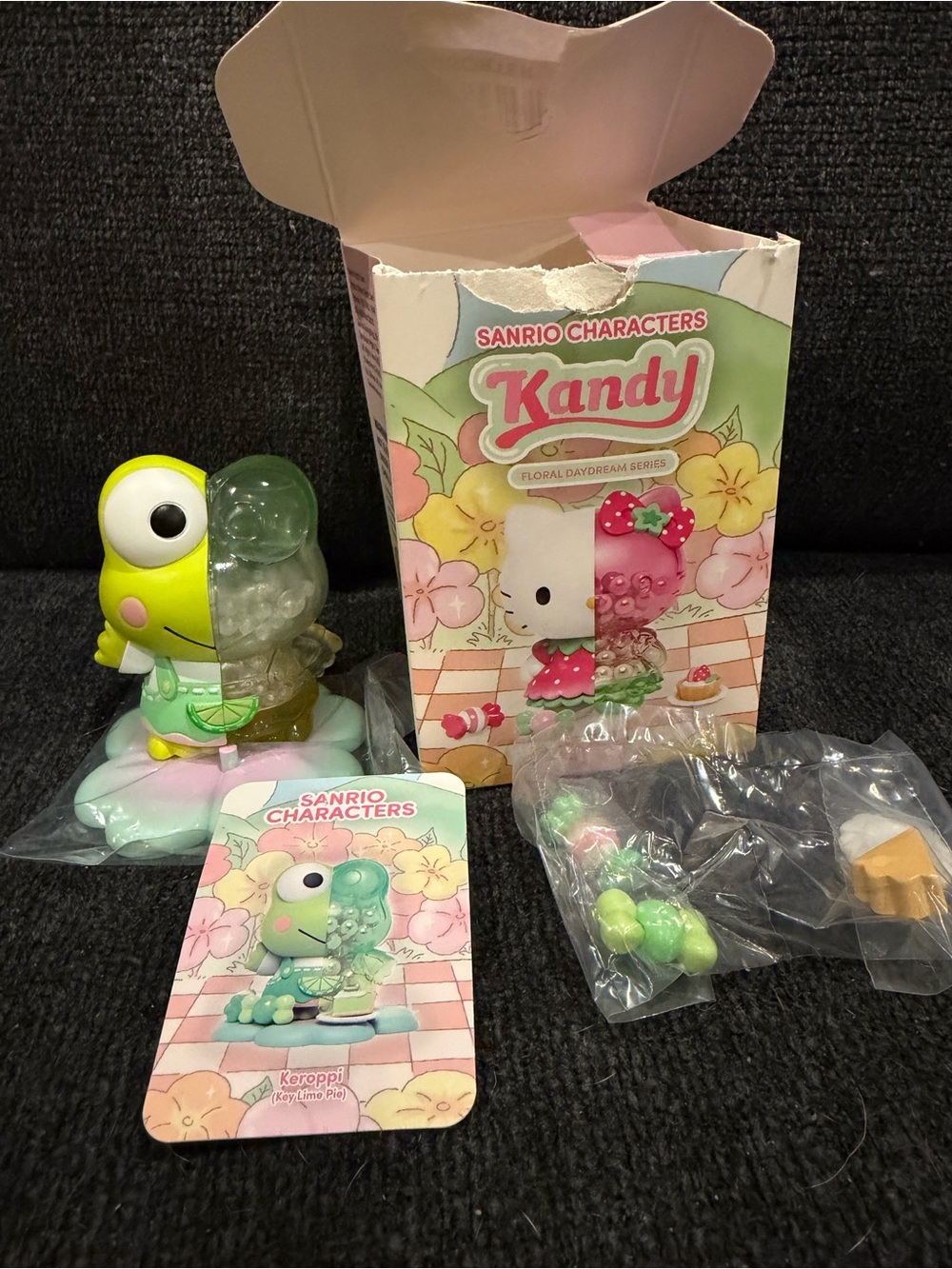 Sanrio Kandy Keroppi Green Collectible Figure -